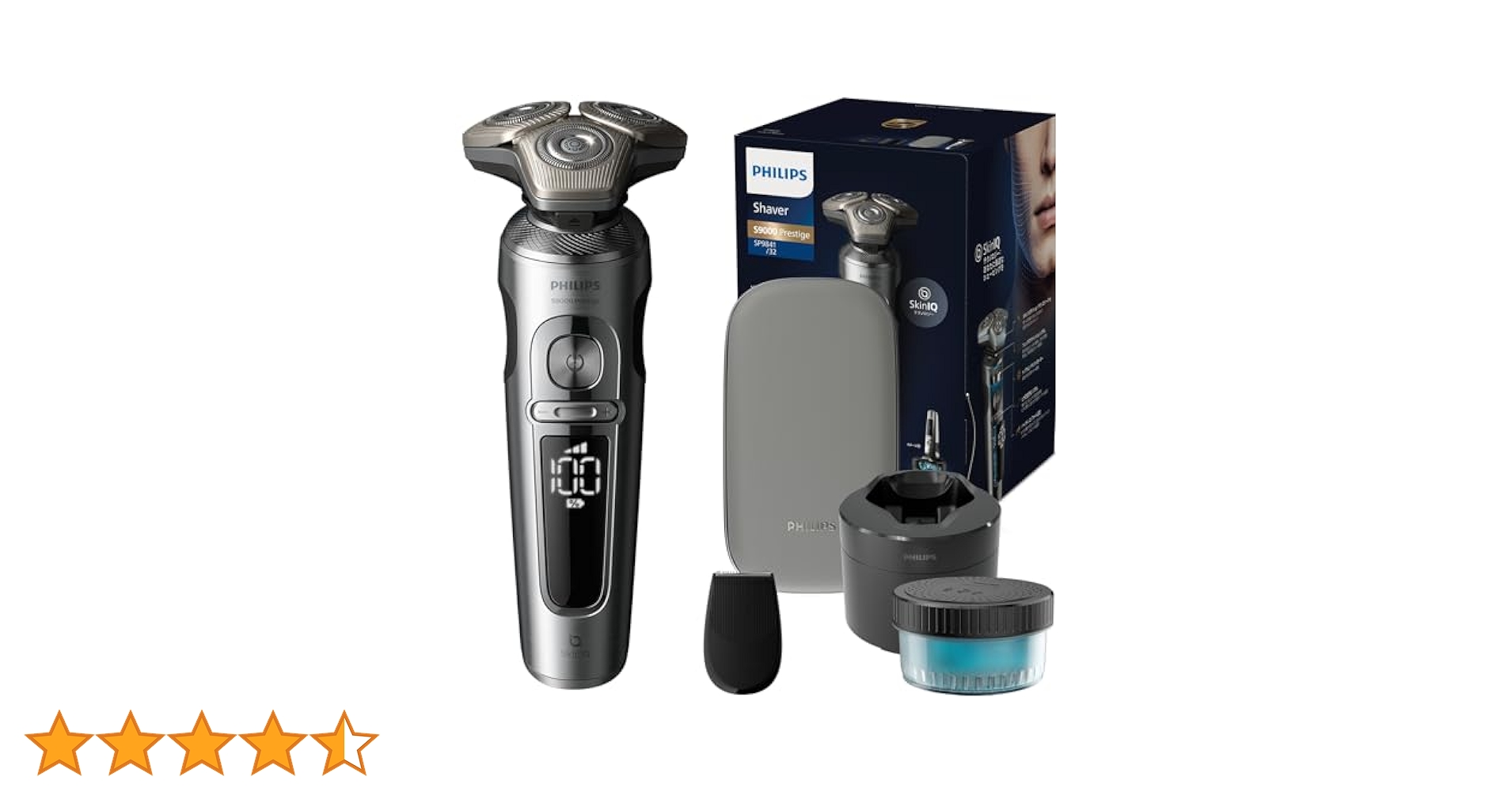 Amazon | フィリップス 電動シェーバー 9000プレステージ 洗浄機